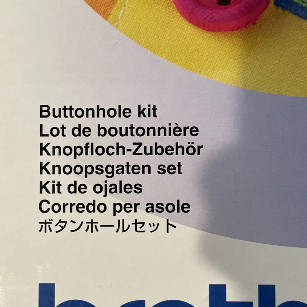 At your side‎ Brother 15 kinds of Buttonholes Kit SA-BHK2004 ULT Series - NEW